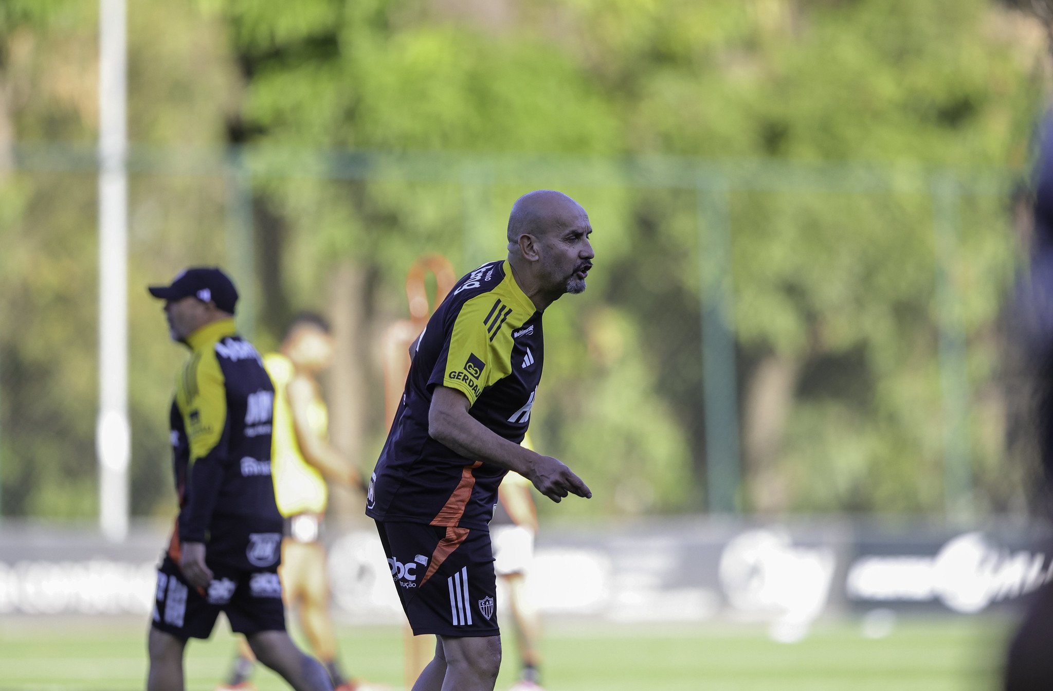 O primeiro treino de Sampaoli no Atlético