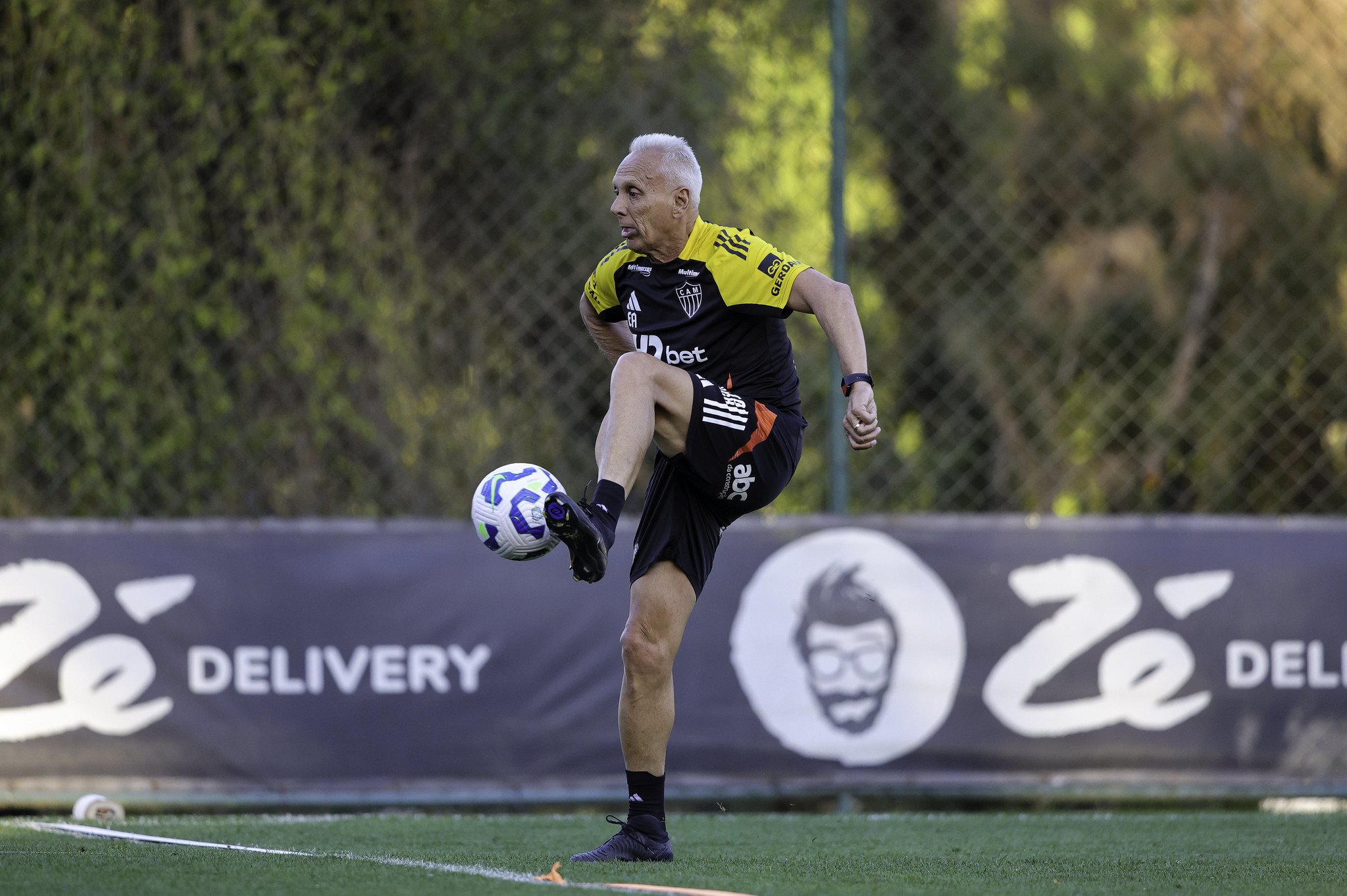 O primeiro treino de Sampaoli no Atlético