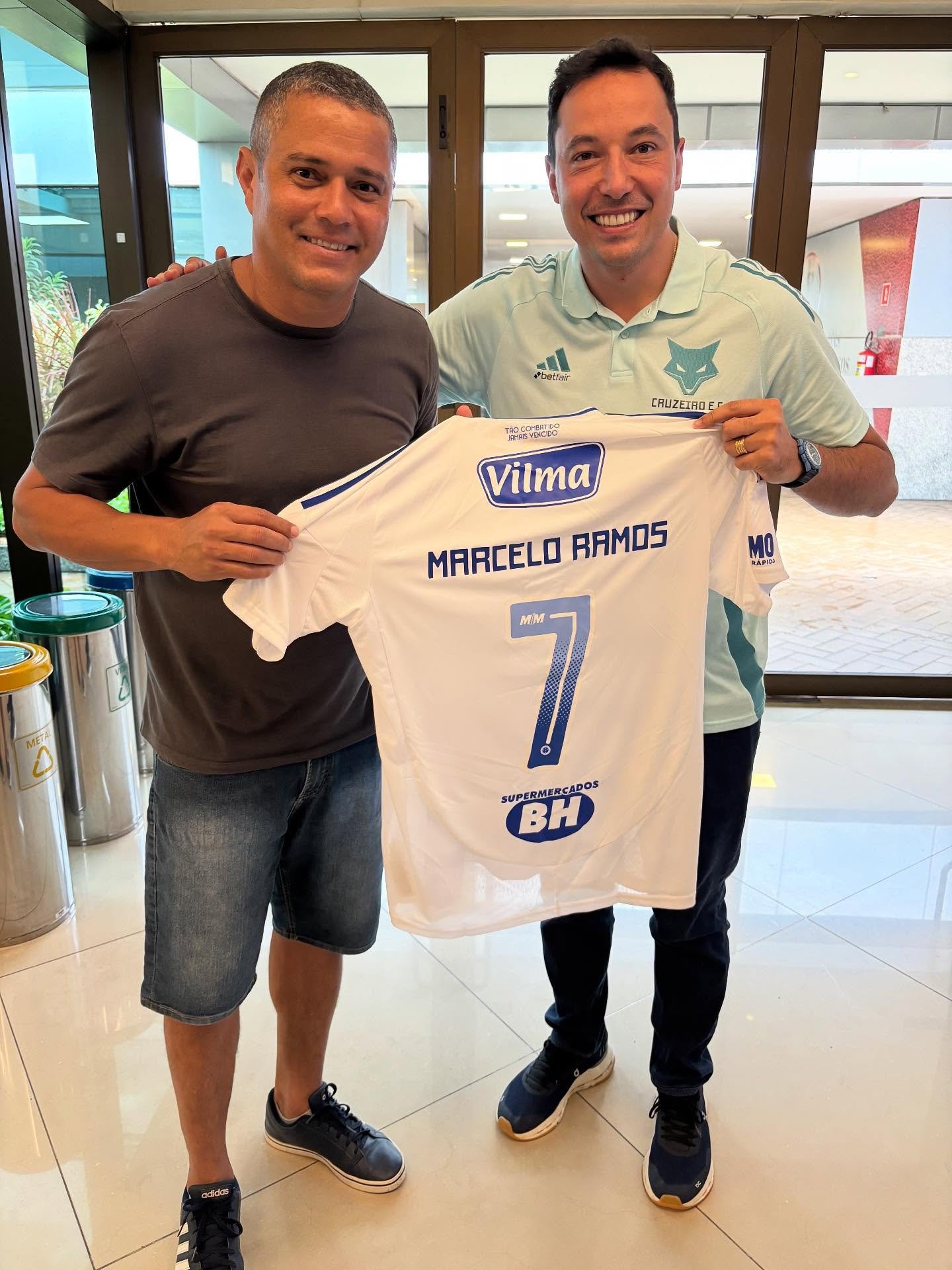 Marcelo Ramos e Pedro Junio