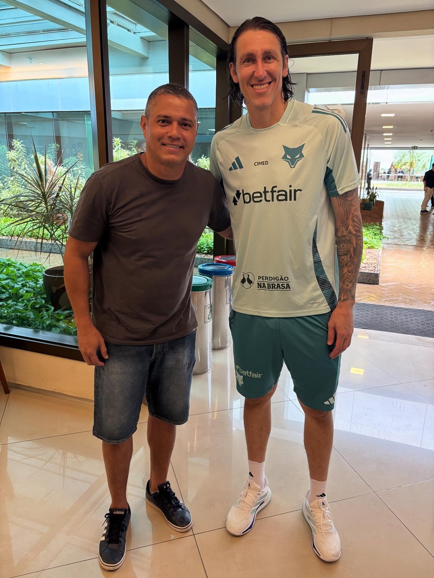 Marcelo Ramos e Cássio