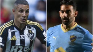 Arana e Cauteruccio vão medir forças em Atlético x Bolívar - Crédito: 