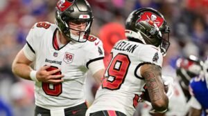 Jogadores do Tampa Bay Buccaneers  - Crédito: 