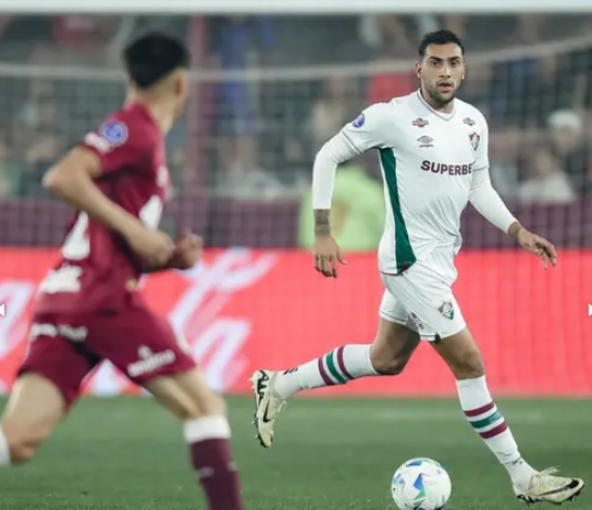 Lanús e Fluminense se enfrentaram na Argentina (foto: Marcelo Gonçalves/Fluminense)
