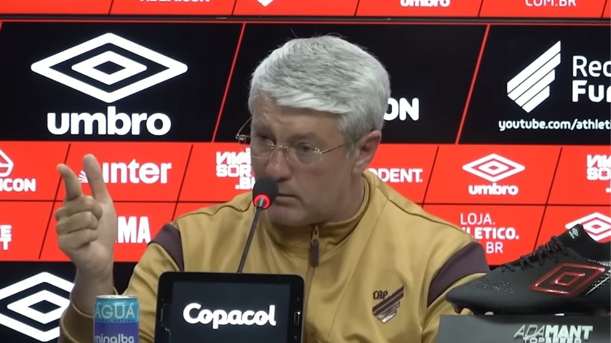 Odair Hellmann, técnico do Athletico-PR (foto: Odair Hellmann, técnico do Athletico-PR)