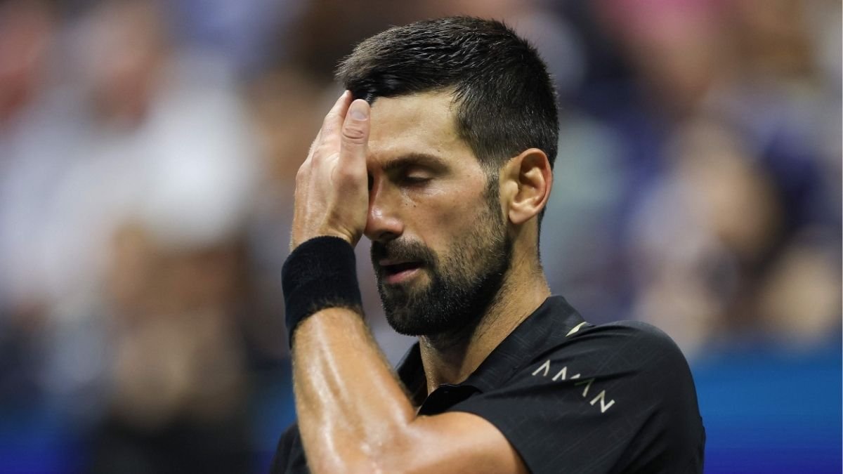 O tenista sérvio Novak Djokovic, ex-número 1 do mundo (foto: Sarah Stier / GETTY IMAGES NORTH AMERICA / Getty Images via AFP)