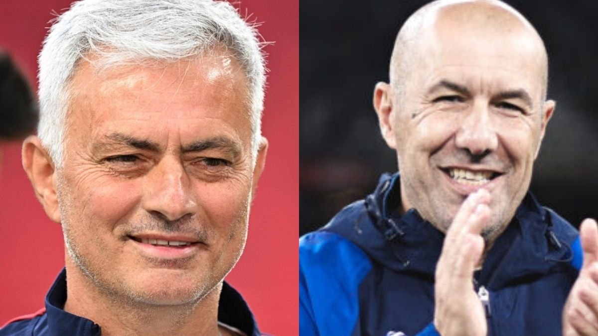 Mourinho e Leonardo Jardim (foto: AFP e Gustavo Martins/Cruzeiro)