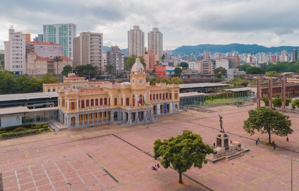 Praça da Estação, em BH (foto: Divulgação/Qu4rto Studio/Acervo Belotur)