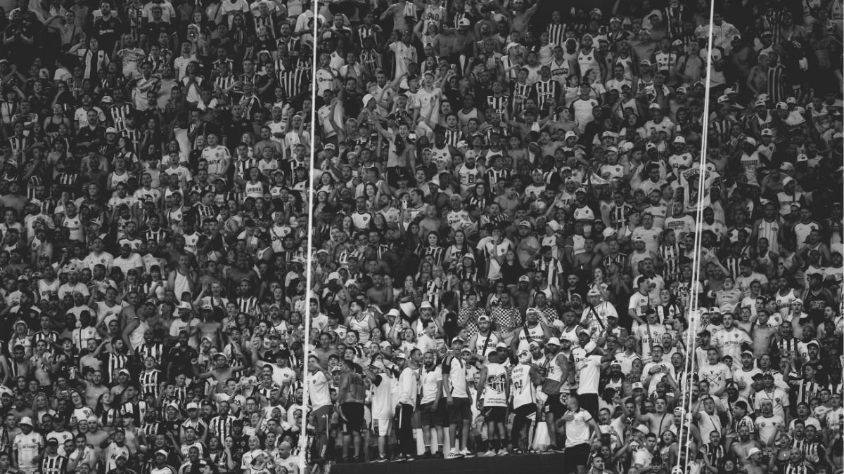 Torcedores do Atlético na Arena MRV (foto: Pedro Souza / Atlético)