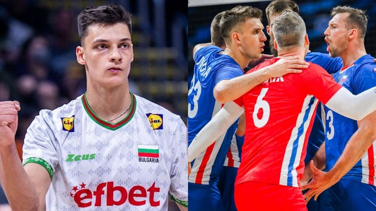 Bulgária contra a Tchéquia (foto: FIVB / Divulgação)