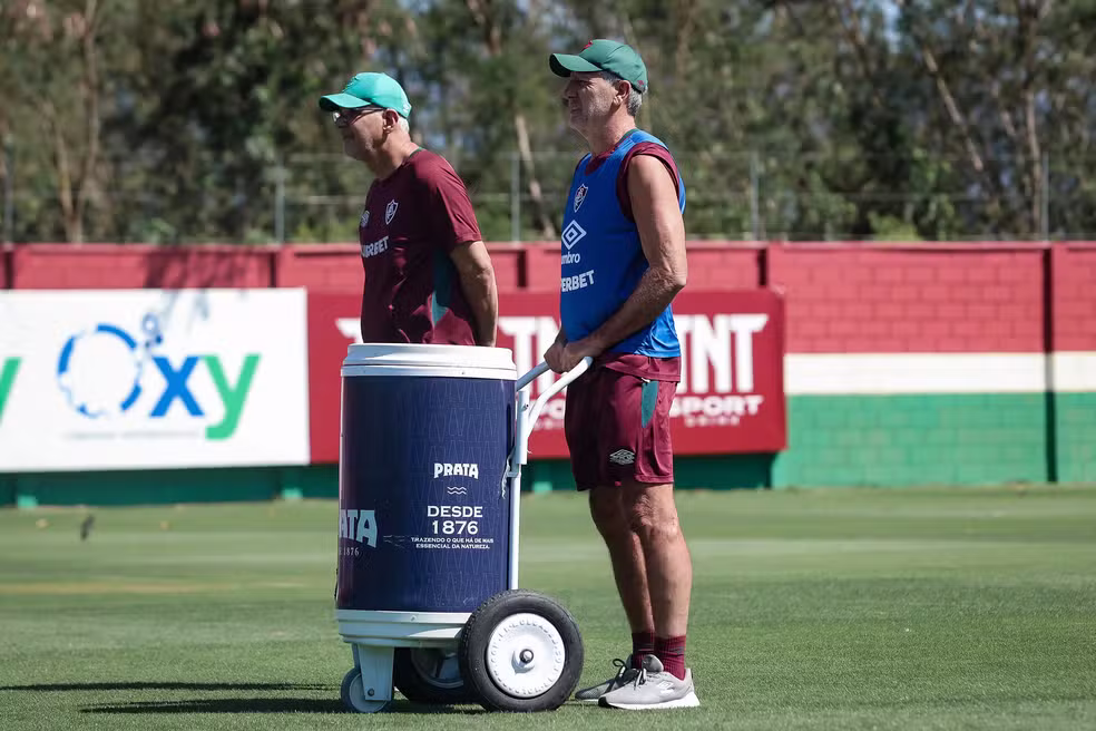 Renato Gaúcho durante treino do Fluminense (Foto: Marcelo Gonçalves/Fluminense) (foto: Renato Gaúcho durante treino do Fluminense (Foto: Marcelo Gonçalves/Fluminense))
