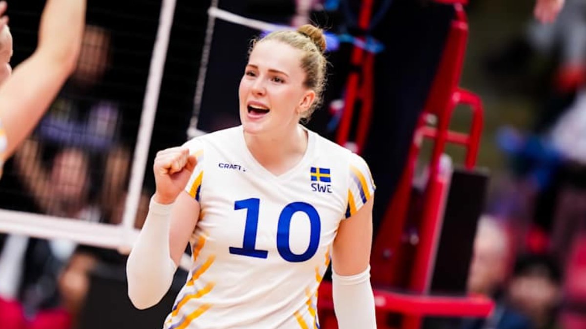 Isabelle Haak, oposta da Suécia (foto: Divulgação/FIVB)