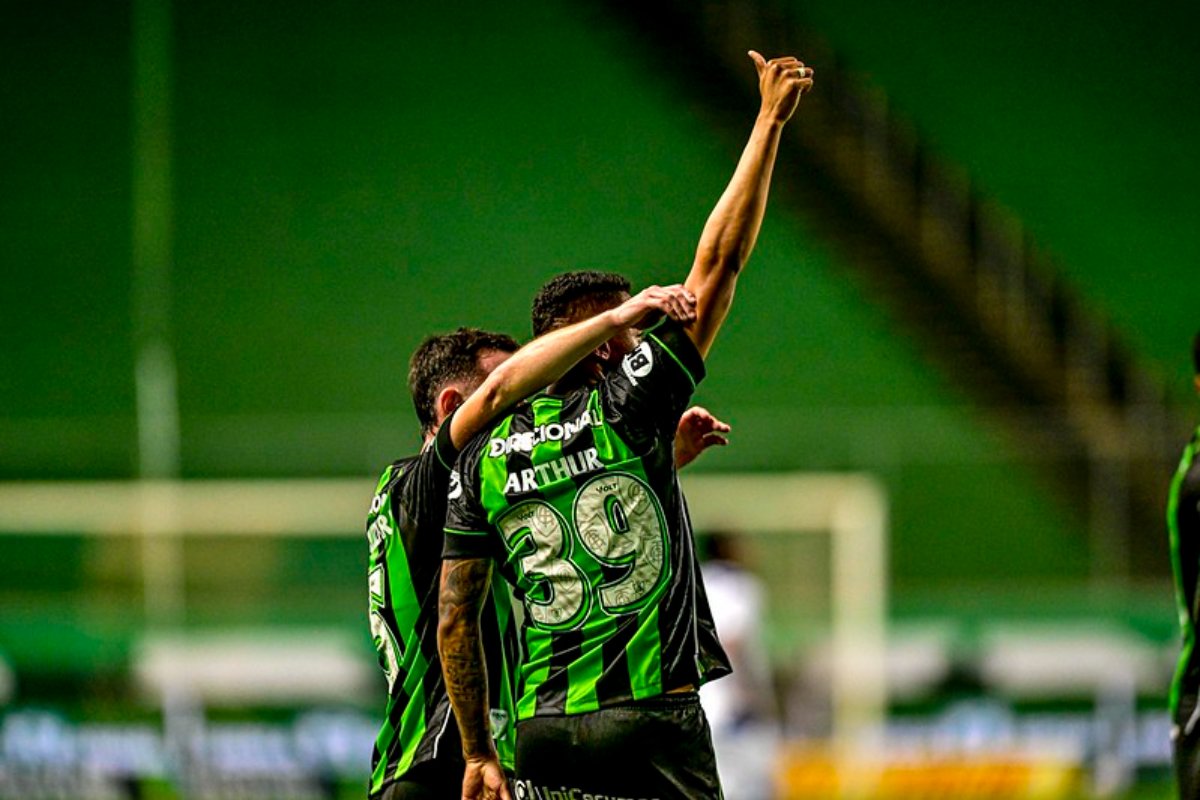 América chega embalado para jogo contra o Operário-PR na Série B (foto: Mourão Panda/América)