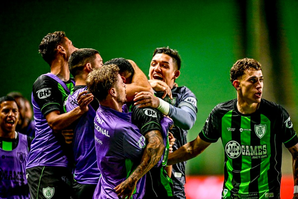 América venceu o Avaí no Independência (foto: Mourão Panda/América)