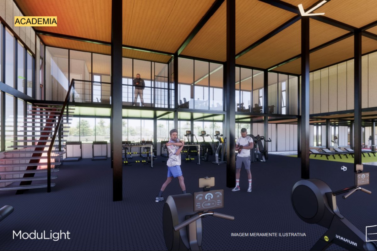 Imagens do projeto do novo CT do Sport