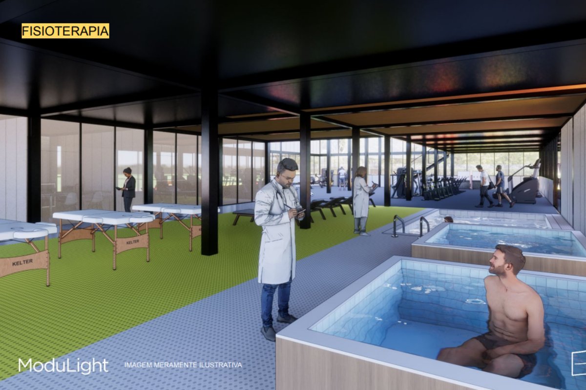 Imagens do projeto do novo CT do Sport