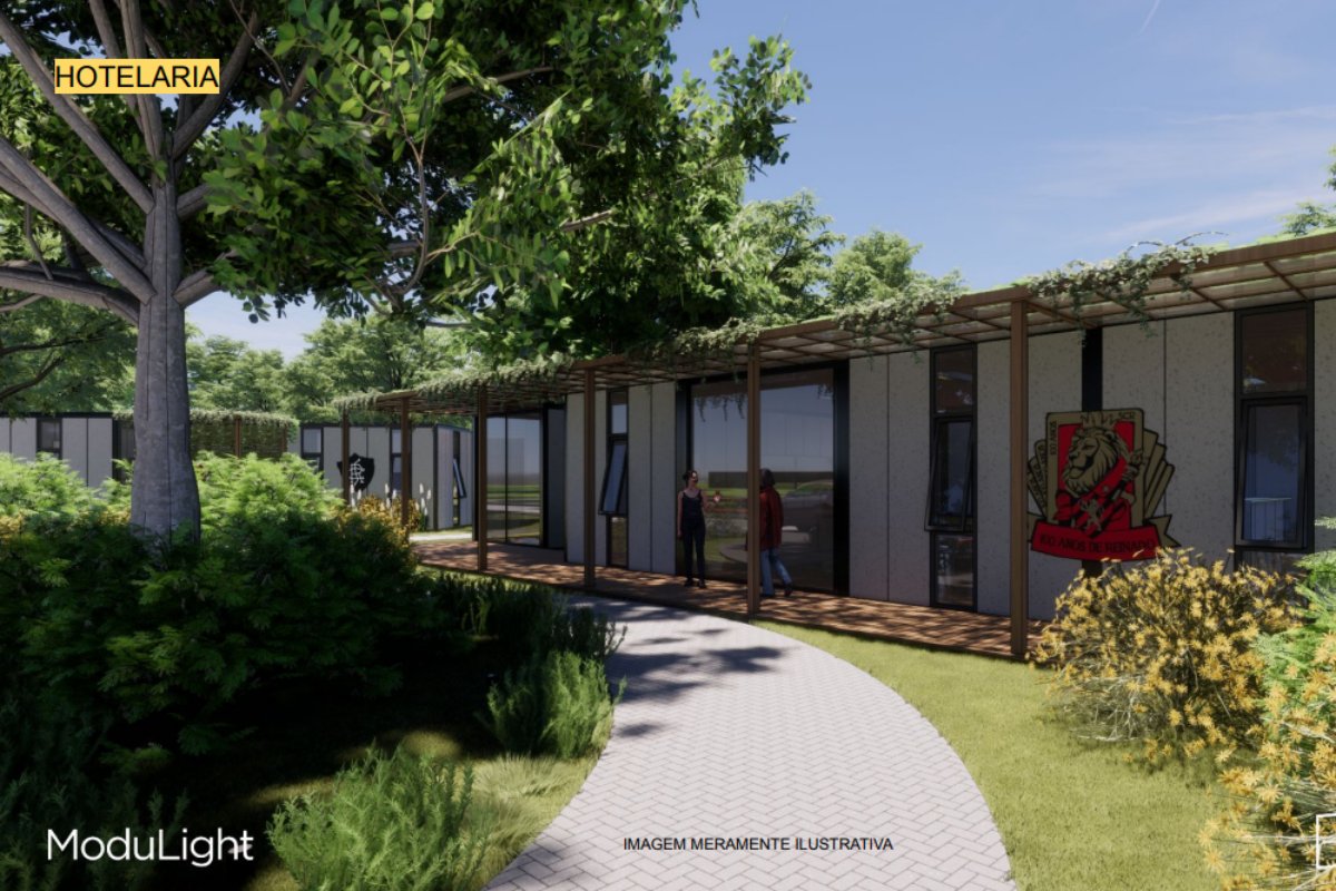 Imagens do projeto do novo CT do Sport