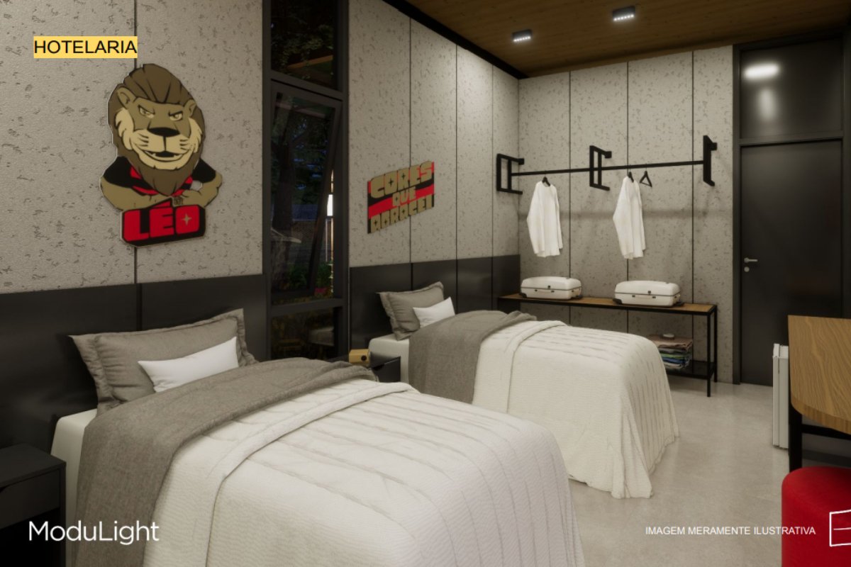 Imagens do projeto do novo CT do Sport