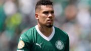Paulinho, atacante do Palmeiras (foto: FRANCOIS NEL/AFP)