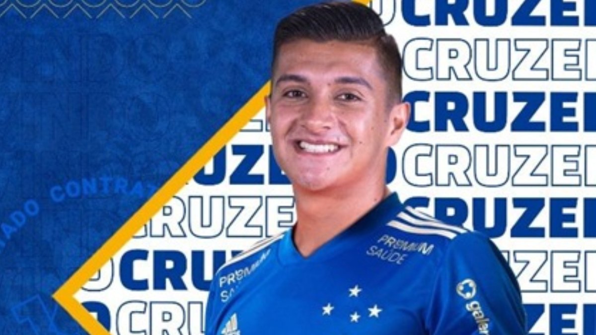 Yeison Guzmán chegou a ser anunciado pelo Cruzeiro, em 2021, mas desistiu (foto: Divulgação / Cruzeiro)