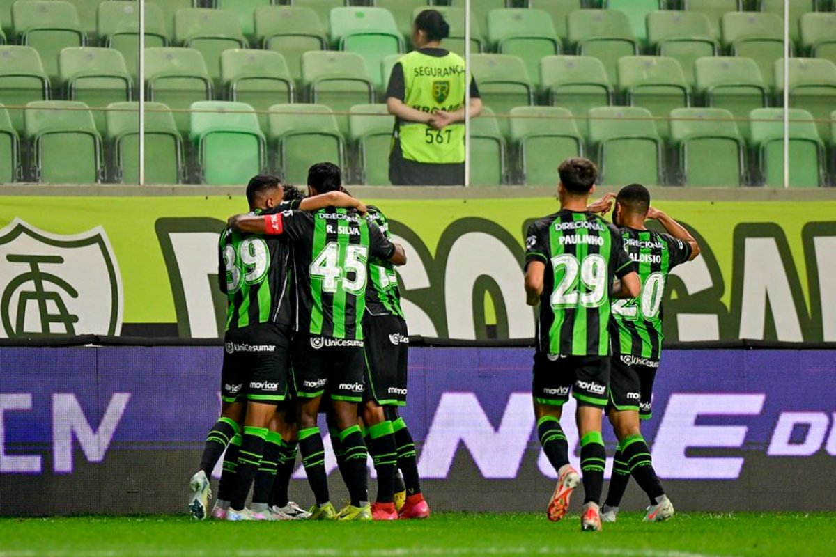 América venceu o Volta Redonda pela Série B (foto: Mourão Panda/América)