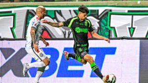 América está na zona de rebaixamento da Série B - Crédito: 