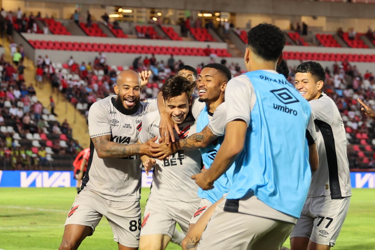 Athletico-PR venceu o Botafogo-SP (foto: José Tramontin/athletico.com.br)