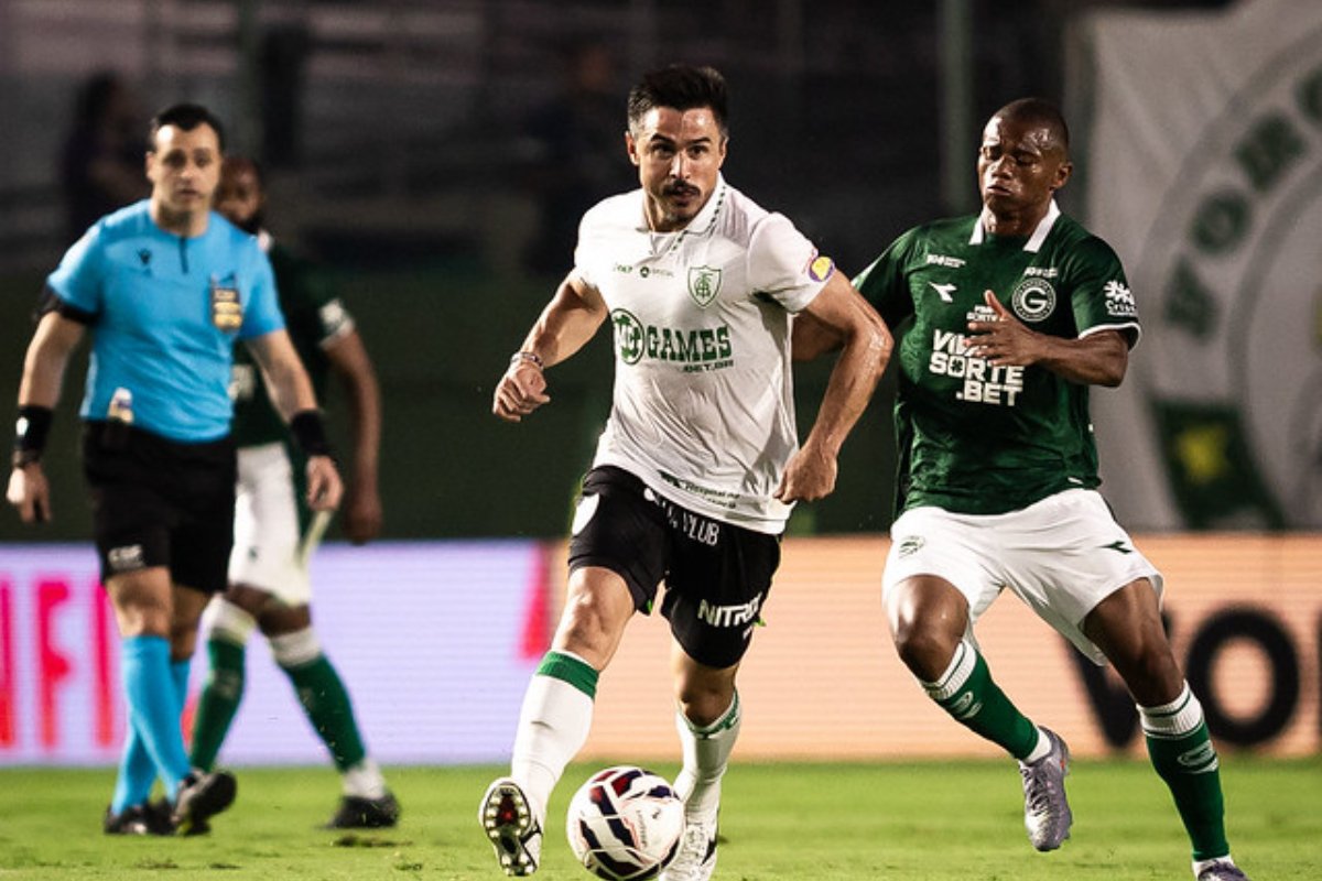 América está na zona de rebaixamento da Série B (foto: Mourão Panda/América)