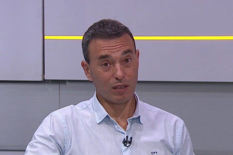André Rizek, apresentador do Seleção SporTV (foto: Reprodução/Grupo Globo)