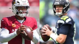 Kyler Murray e Sam Darnold, quarterbacks da NFL  - Crédito: 