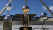 Troféus dos torneios continentais nda América do Sul em 2025 (foto: Foto: Divulgação)