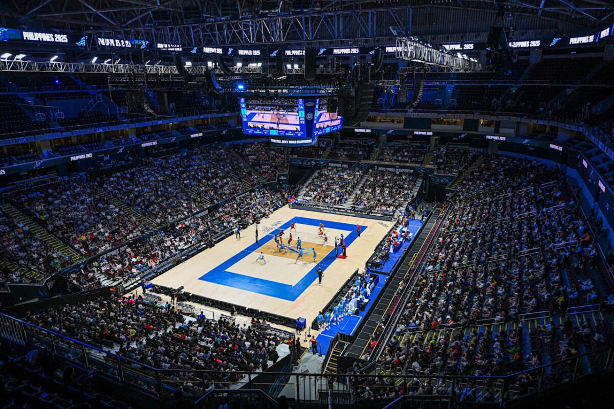 Mall of Asia Arena, sede da fase final do Mundial Masculino de Vôlei, em Pasay, nas Filipinas (foto: Divulgação/FIVB)