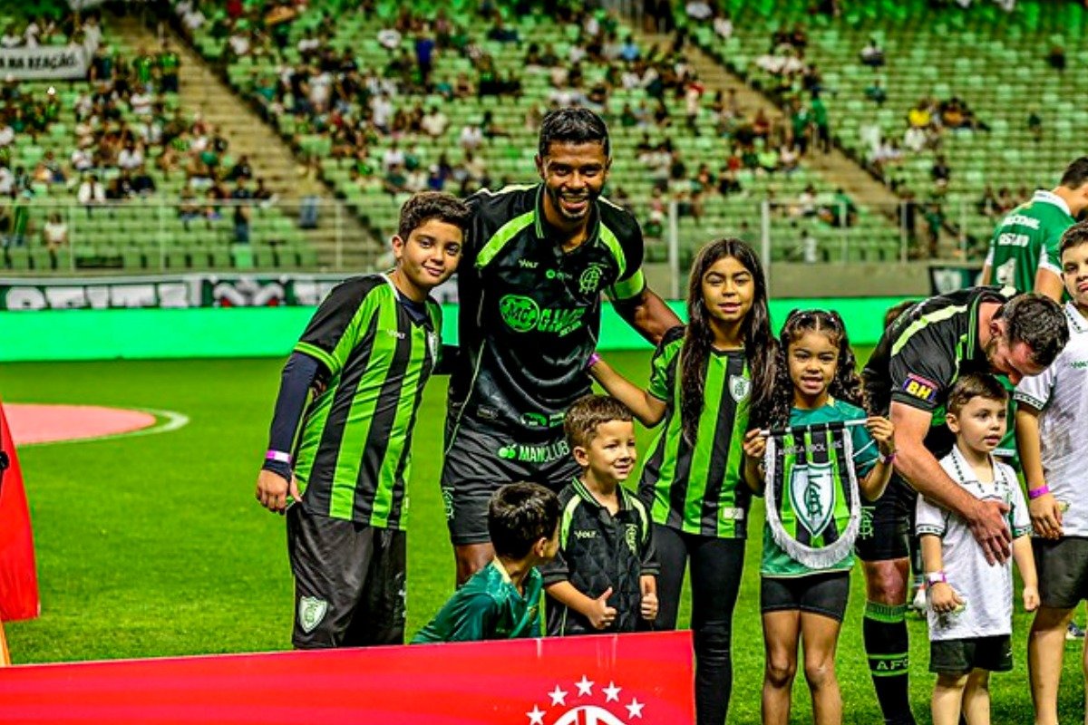 Ricardo Silva, capitão do América (foto: Mourão Panda/América)