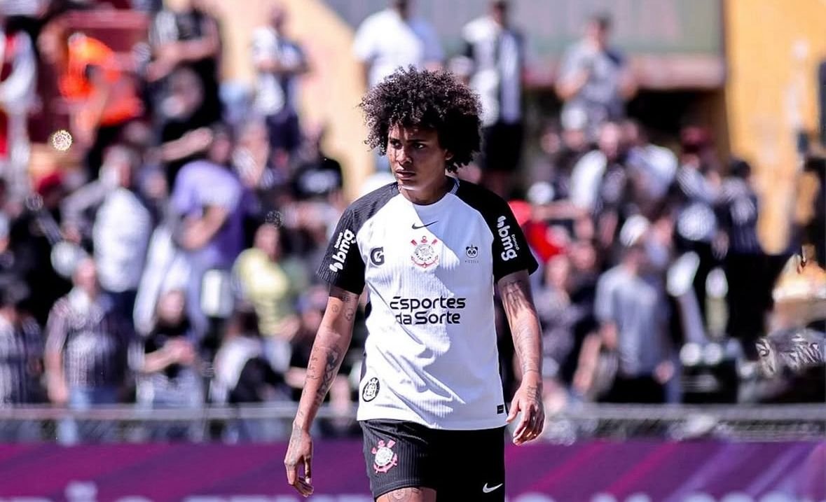 Jogadora do Corinthians durante partida (foto: Divulgação/Yaya)