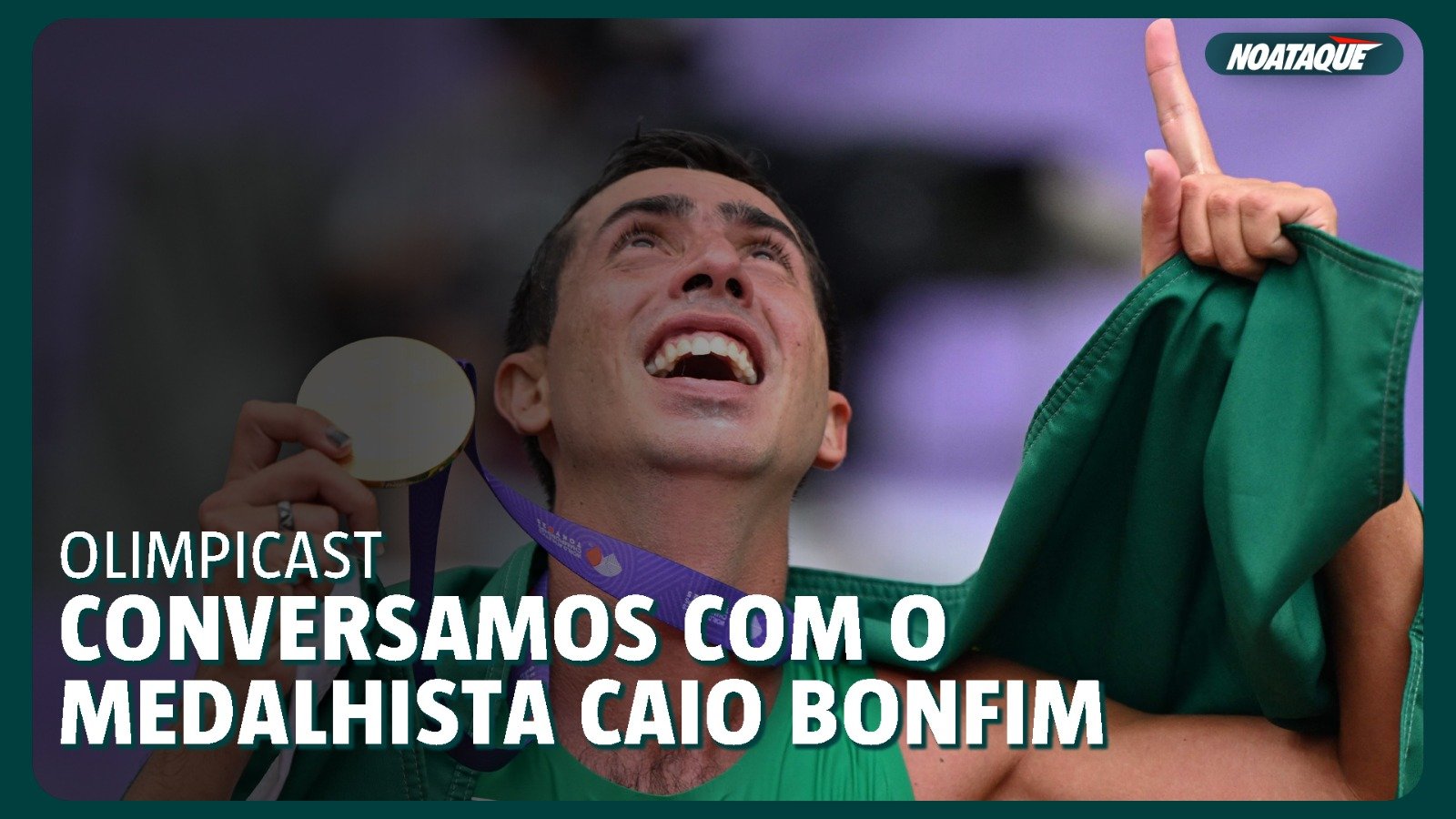 Olimpicast com Caio Bonfim, campeão do mundo na marcha atlética (foto: No Ataque)