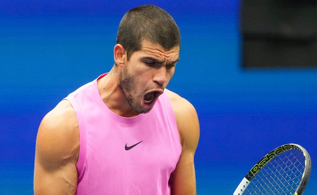 Carlos Alcaraz derrotou Jannik Sinner na final do US Open (foto: Divulgação/US Open)