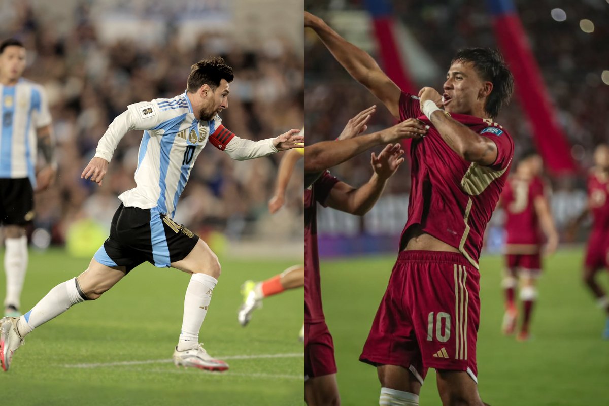 Argentina x Venezuela: onde assistir e escalações pelas Eliminatórias da Copa