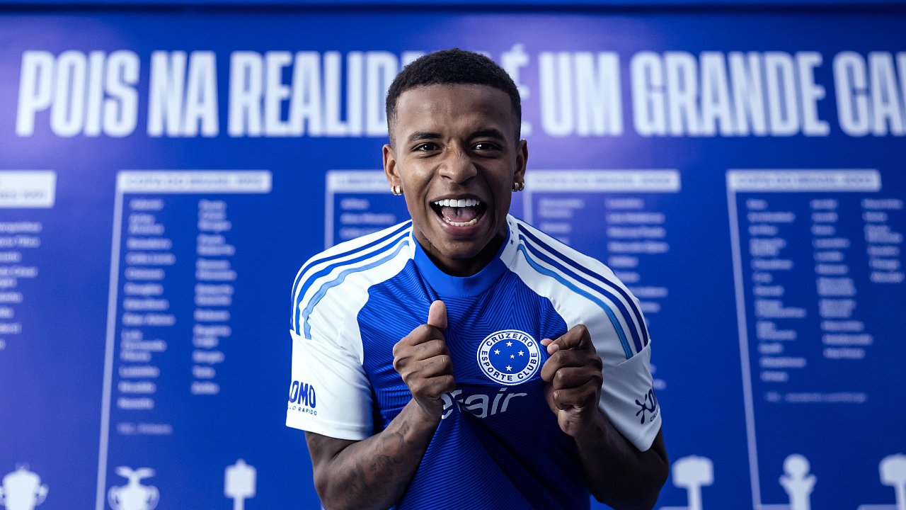 Keny Arroyo, ponta do Cruzeiro (foto: Gustavo Aleixo/Cruzeiro)