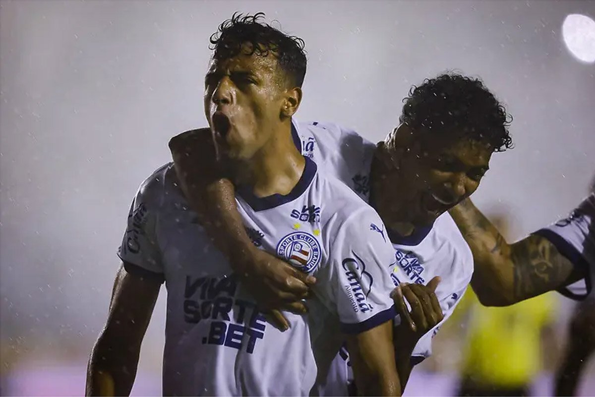 Bahia goleou Confiança por 3 a 0 (foto: Letícia Martins/EC Bahia)