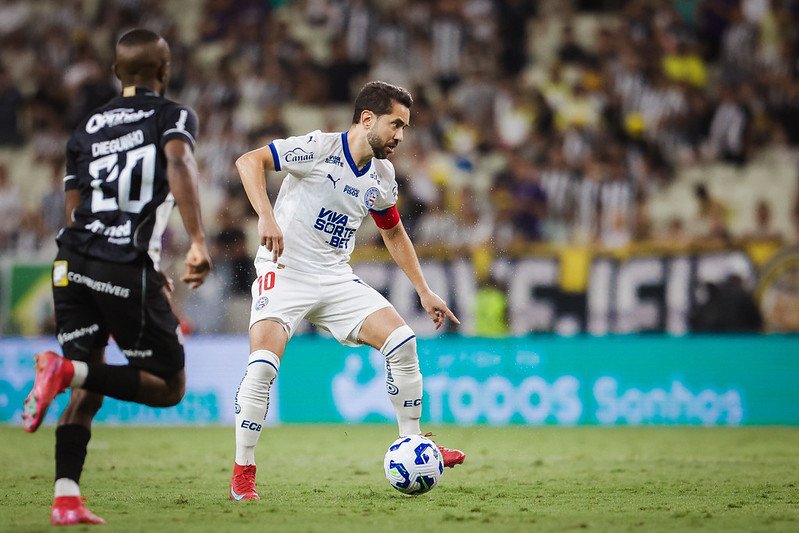 Lance de Ceará x Bahia (foto: Letícia Martins/EC Bahia)
