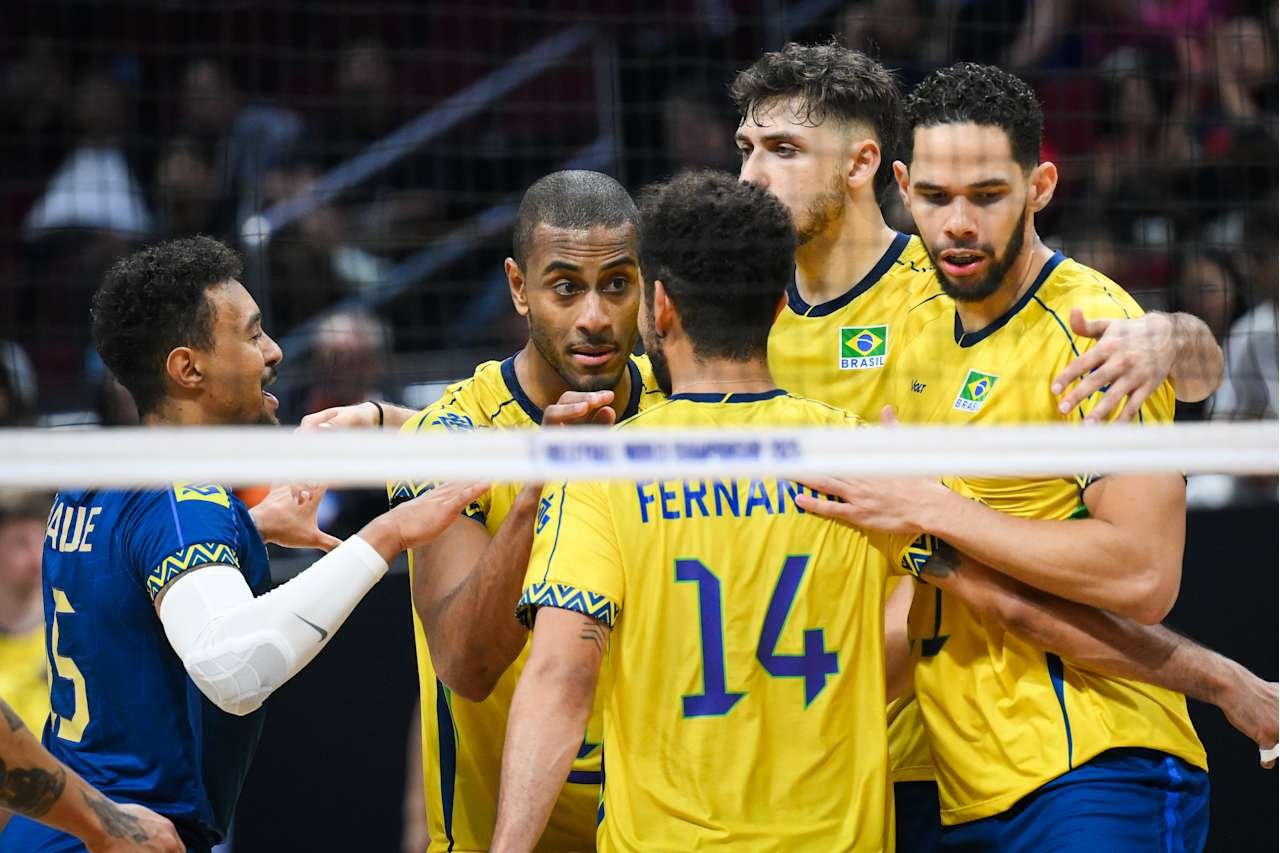 Brasil busca segunda vitória no Mundial Masculino de Vôlei (foto: FIVB/Divulgação)