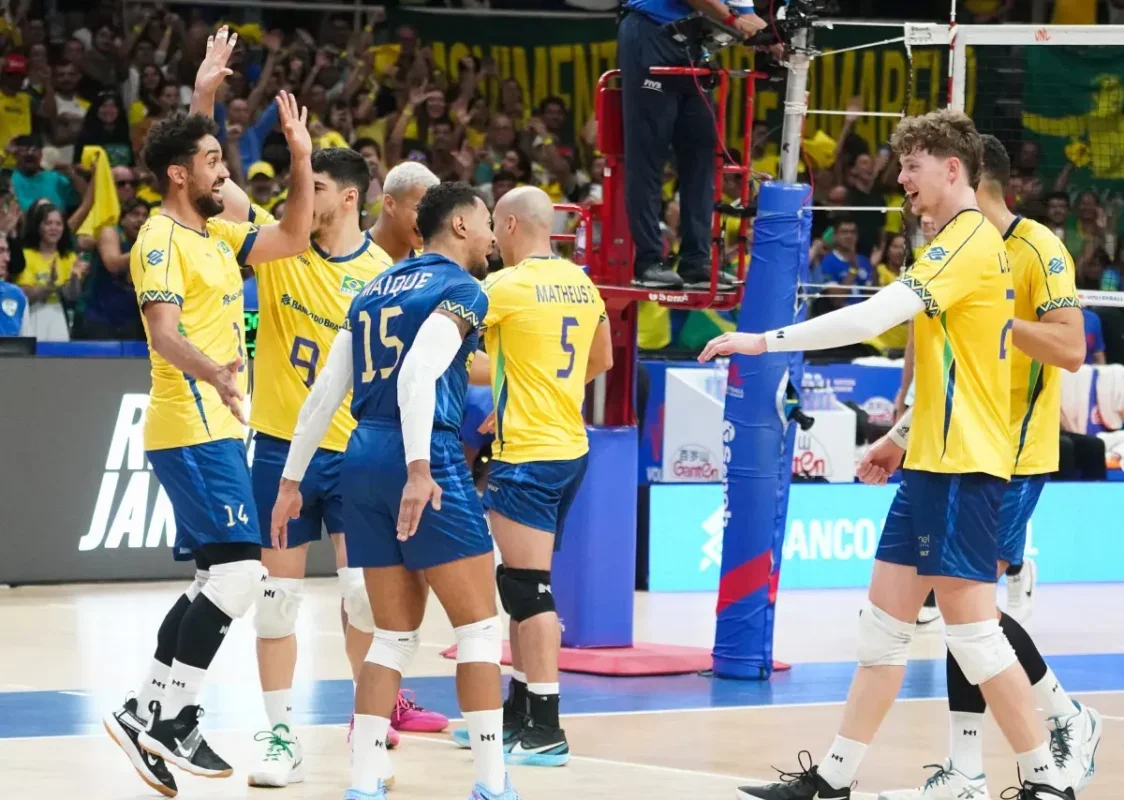 Seleção Brasileira Masculina de Vôlei estreia no Mundial neste domingo (14/9) (foto: Mauricio Val/FV Imagem/CBV)