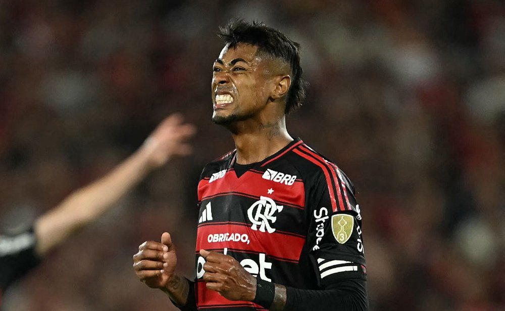 Bruno Henrique, atacante do Flamengo (foto: Mauro Pimentel/AFP)