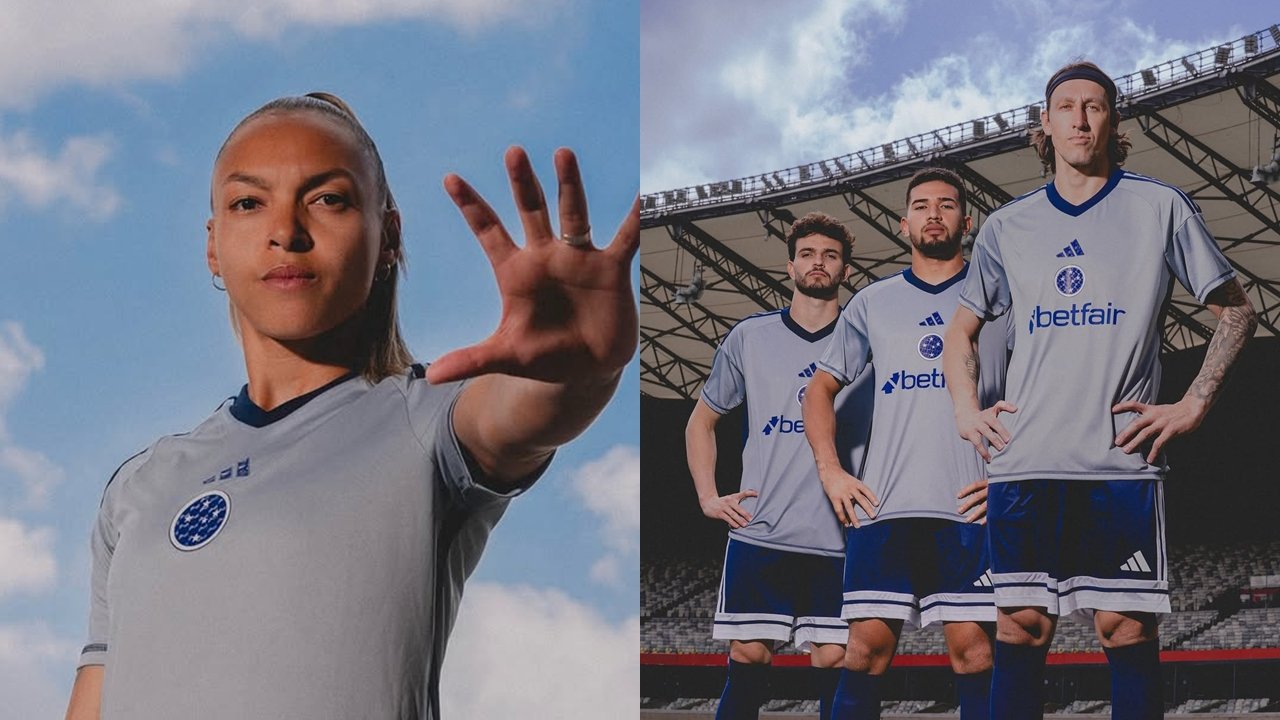 Novo uniforme de goleiros do Cruzeiro (foto: Reprodução)