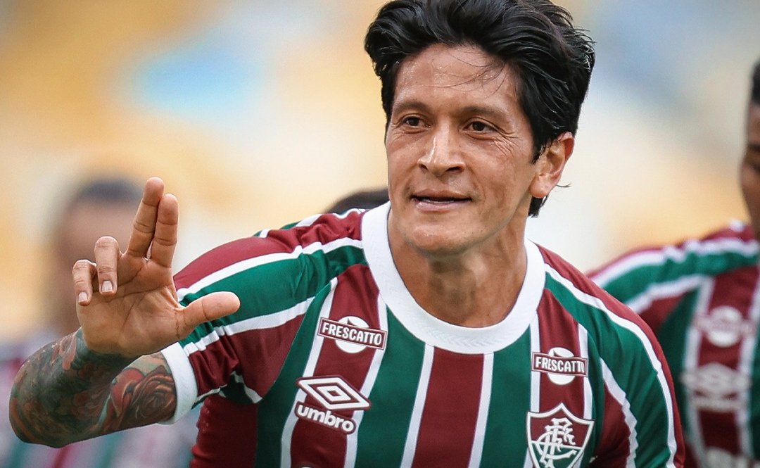 Cano comemora gol pelo Fluminense diante do Botafogo (foto: Divulgação/Fluminense)