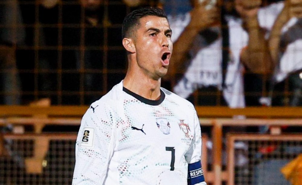 Cristiano Ronaldo balançou as redes duas vezes em goleada de Portugal sobre a Armênia (5 a 0) (foto: Divulgação/X/Portugal)