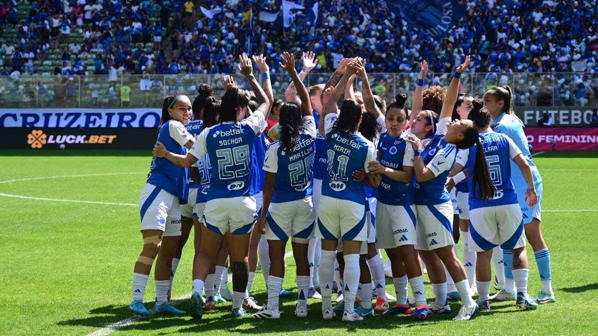 Cruzeiro almeja título inédito do Brasileiro Feminino (foto: Leandro Couri/EM/DA.Press)