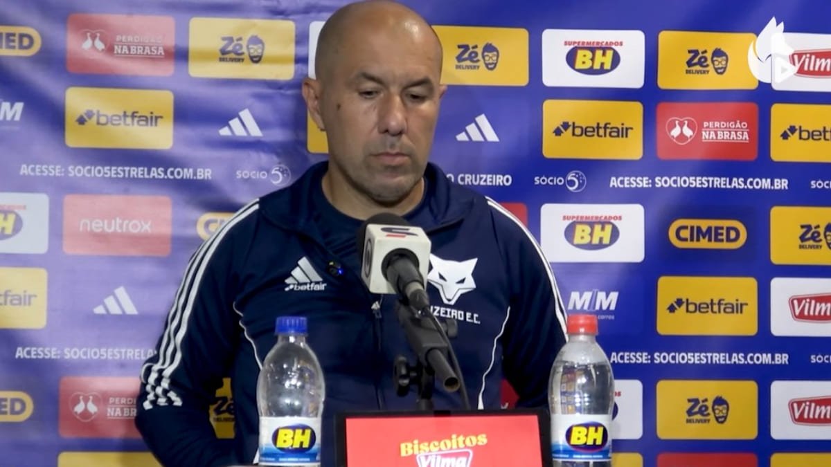 Leonardo Jardim comanda o Cruzeiro desde fevereiro de 2025 (foto: Reprodução/TV Cruzeiro)