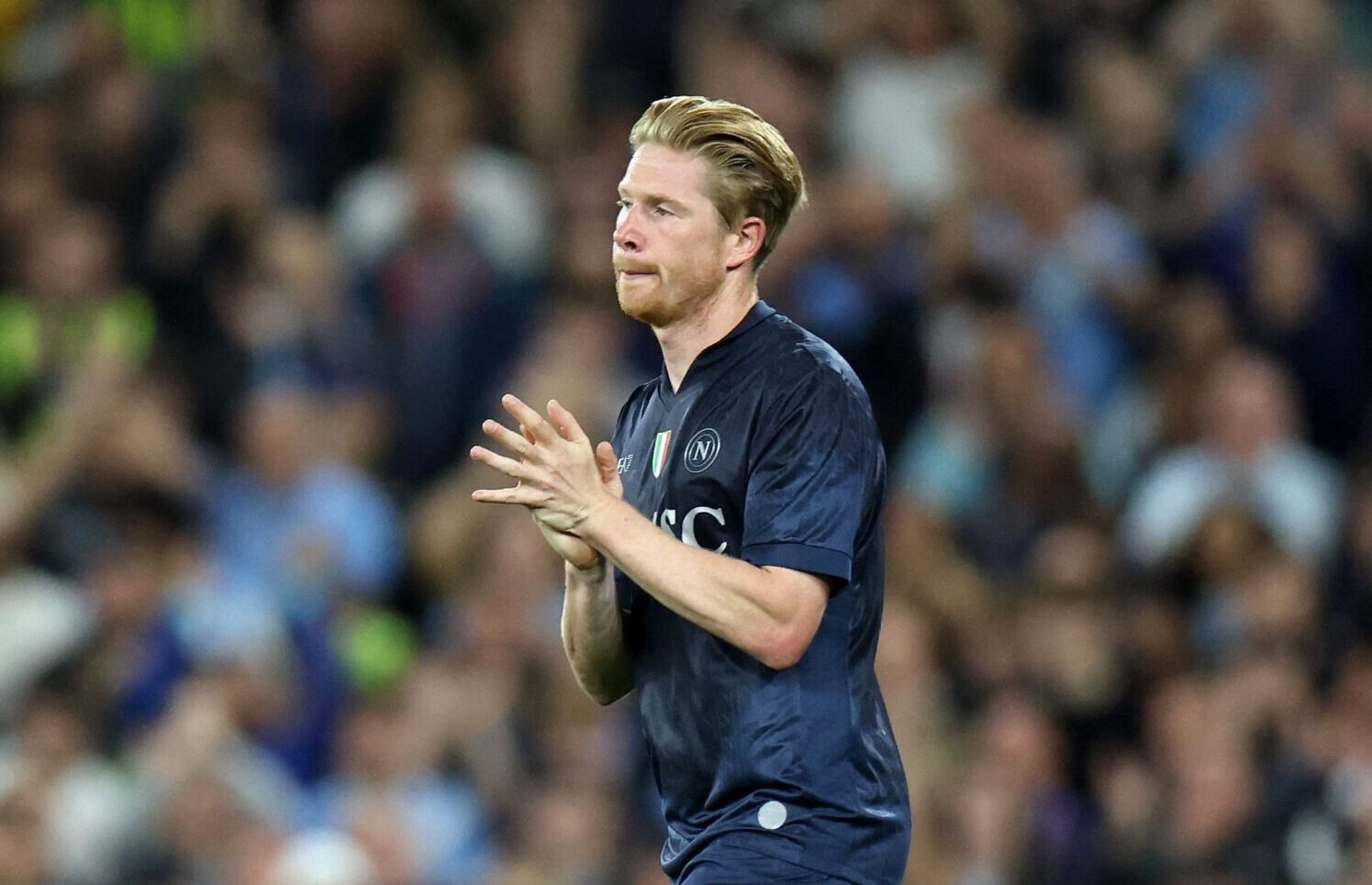 De Bruyne, do Napoli (foto: Darren Staples/AFP)