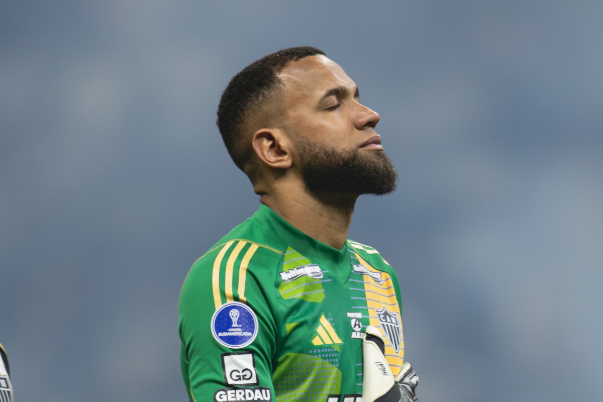 Everson, goleiro do Atlético - (foto: Pedro Souza/Atlético)