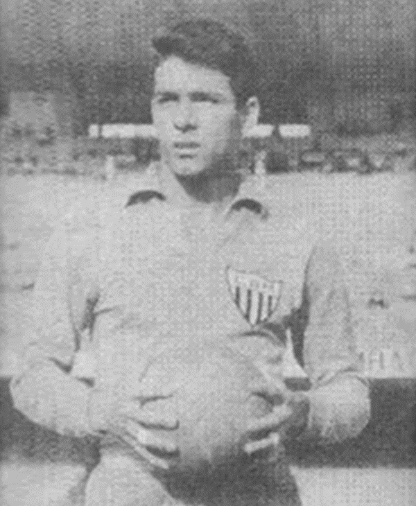 Fábio no Atlético - (foto: revista do Esporte número 186 – 29 de setembro de 1962.)